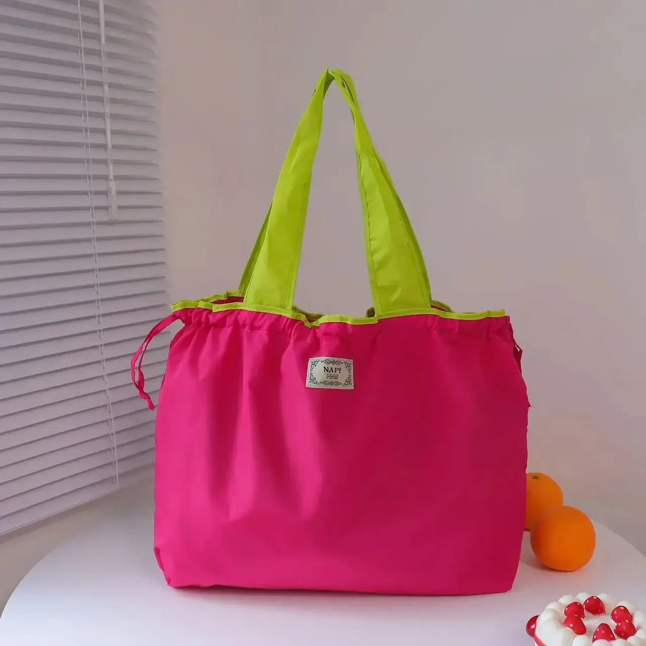 Single Foldable One - Shoulder Shopping Bag