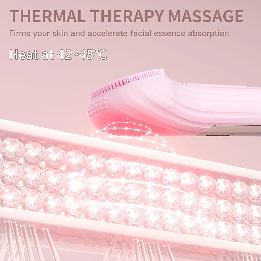 Sonic Waterproof Facial Cleansing Brush Rechargeable